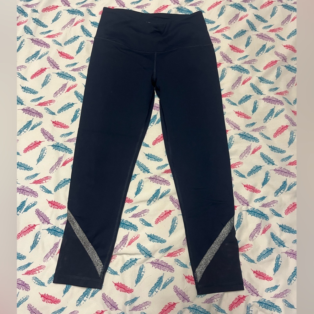 🌸VS Leggings with Silver Accents